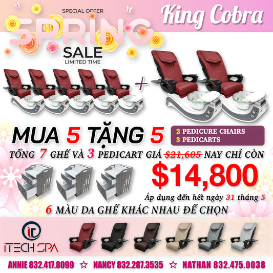 King Cobra Spring Deal - Buy 5 Get 5 Free