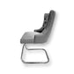 Dark Grey Color Itech Luxury Venice Waiting Chair