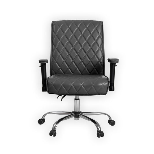 Classic Customer Chair - Dark Grey